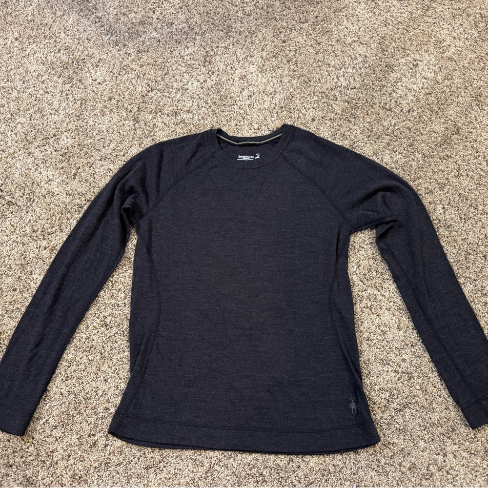 Smartwool Charcoal Crew Neck Base Layer - image 2